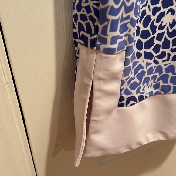 Blue/white Jude Connally dress - Picture 4 of 6